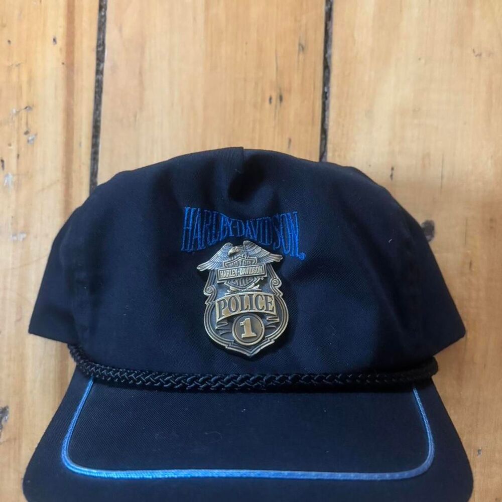 Harley-davidson Men's Navy and Black Hat